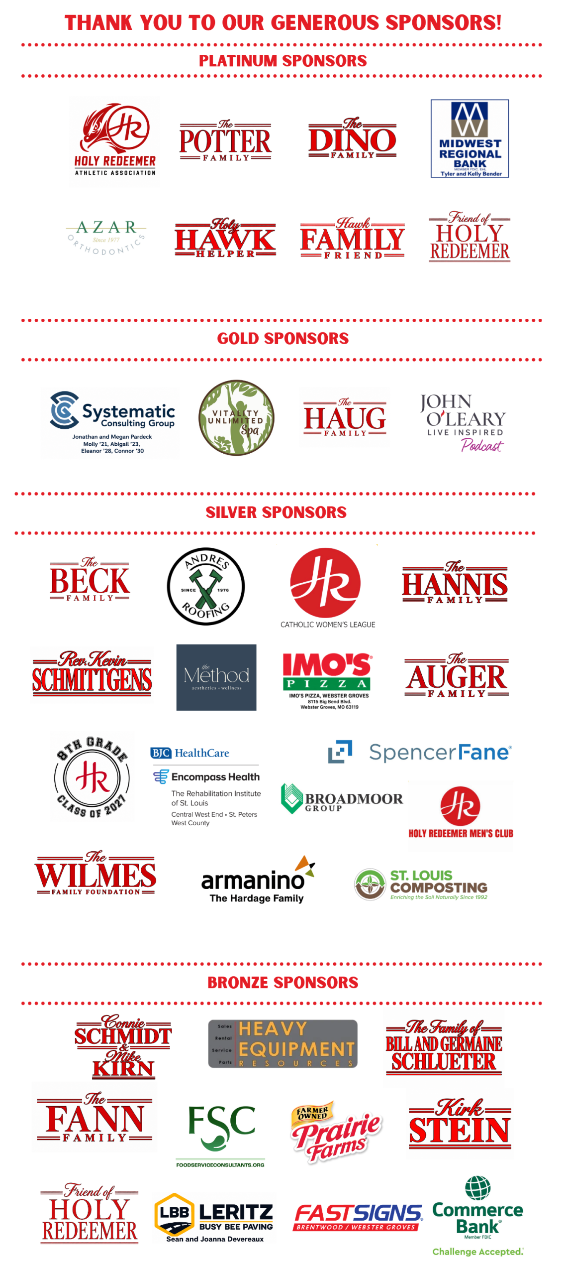 Platinum Sponsors (1)